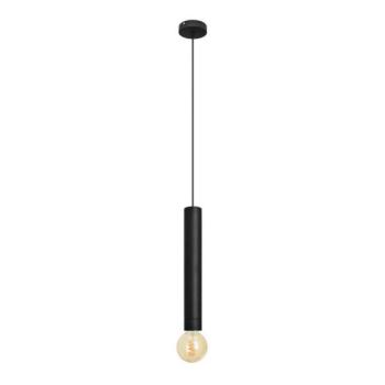  LED Csillár zsinóron TUBA 1xGU10/20W/230V fekete  kép