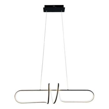  LED Csillár zsinóron VERTIGO LED/54W/230V fekete  kép