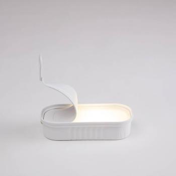 LED dekor asztali világítás Daily Glow, halkonzerv kép