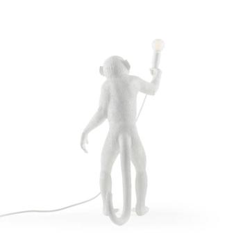LED dekor asztali világítás Monkey Lamp fehér álló kép
