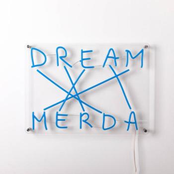 LED dekor fali világítás Dream-Merda, kék kép