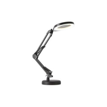 LED Dimmelhető asztali lámpa nagyítóval 2in1 AURIQ LOUPE LED/10W/5V 3000/4000/6500K fekete  kép