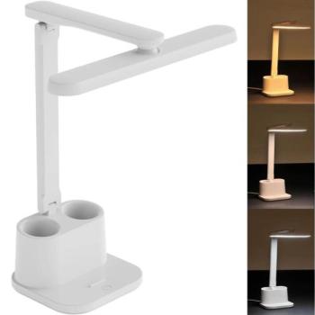  LED Dimmelhető érintős asztali lámpa BARI LED/6W/230V fehér  kép