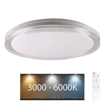  LED Dimmelhető fürdőszobai lámpa CASSANDRA LED/72W/230V IP44 + távirányító  kép