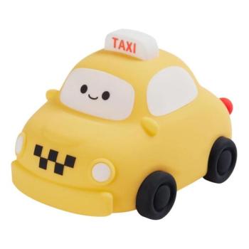  LED Dimmelhető gyermek érintős lámpa TAXI LED/1W/5V USB 1200 mAh sárga  kép