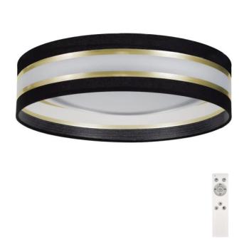  LED Dimmelhető mennyezeti lámpa SMART CORAL GOLD LED/24W/230V fekete/arany + távirányító  kép