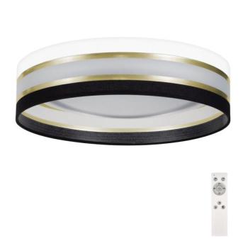  LED Dimmelhető mennyezeti lámpa SMART CORAL GOLD LED/24W/230V fekete/fehér + távirányító  kép