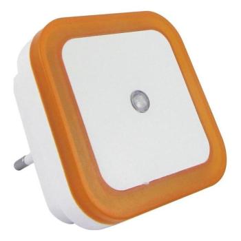  LED Éjjeli lámpa érzékelős LED/0,5W/230V narancssárga  kép