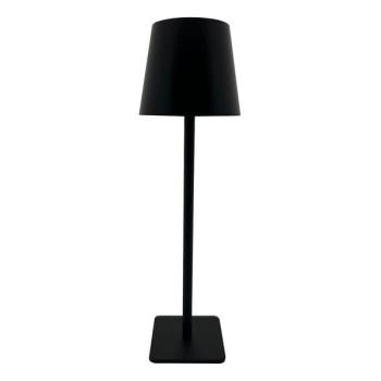  LED érintős asztali lámpa, állítható fényerő, 5W, 5V USB, 1200 mAh, fekete  kép