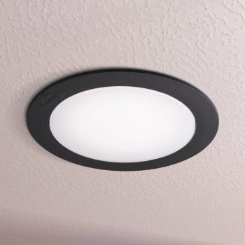 LED-es downlight Teresa 160, GX53, CCT, 3W, fekete kép