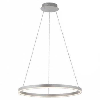 LED-es függőlámpa Ritus, Ø 58,5cm, alumínium kép