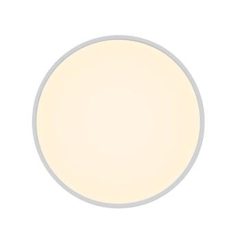 LED-es mennyezeti lámpa Oja Smart, fehér, Ø 60 cm kép