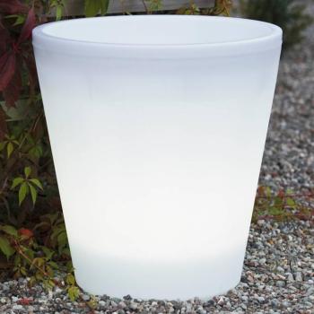 LED-es virágcserép Assisi világító Ø 37 cm kép