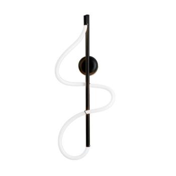 LED fali lámpa Annete, fekete kép