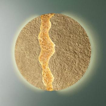 LED fali lámpa Eruption, Ø 80 cm kép