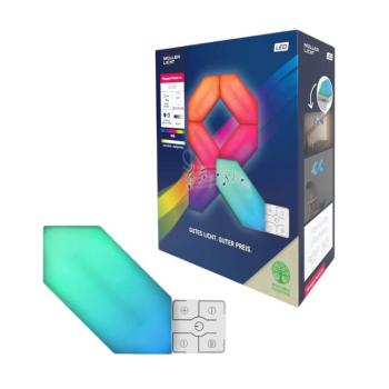 LED fali lámpa LED Magic Panel RGBW, hatszögletű, 6 darabos szett kép