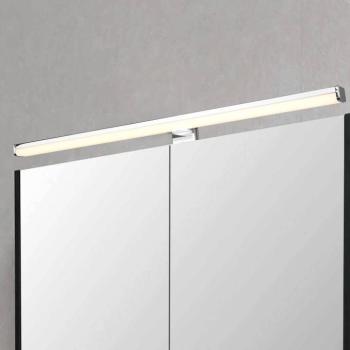 LED fali lámpa Lino, króm/fehér kép