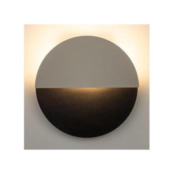  LED fali lámpa LUNA LED/7W/230V átm. 26 cm fekete/bézs  kép