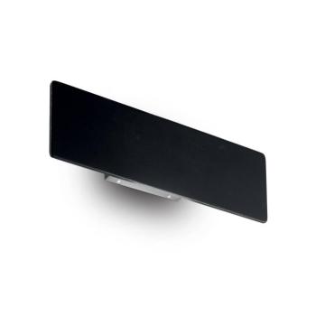 LED fali lámpa Zig Zag fekete, szélessége 29 cm kép