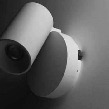 LED fali spot Bart W, fehér kép