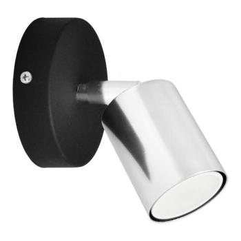  LED Fali spotlámpa TUNE 1xGU10/4,8W/230V matt króm/fekete  kép