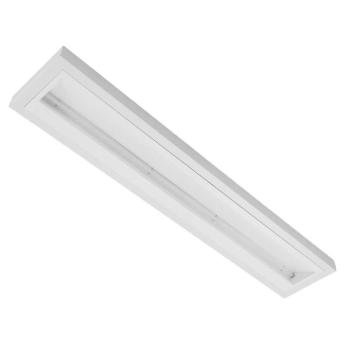 LED felszíni világítótest aszimmetrikus, feh. 50 W kép