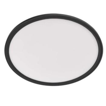 LED felületi lámpatest FLORI fekete, fehér, 22W, semleges fehér kép