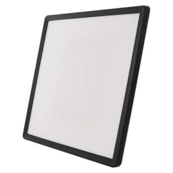 LED felületi lámpatest FLORI négyzet, fekete, 18W, semleges fehér kép