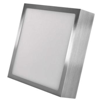 LED felületi lámpatest NEXXO, négyzet, ezüst, 12,5W, CCT kép