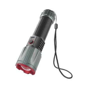  LED fém újratölthető zseblámpa LED/5V 3000 lm 5000 mAh IP43  kép