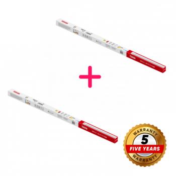 LED fénycső , T8 , 9W , 60 cm , hideg fehér , 6500K , TOSHIBA , 5 év garancia , 1+1 kép