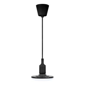  LED Függeszték KIKI 1xE27/10W/230V fekete  kép