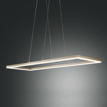 LED függő lámpa Bard, 92x32 cm matt arany kivitel kép