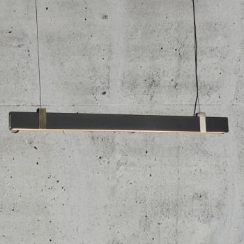 LED függő lámpa Lilt fekete kép