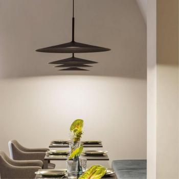 LED függő lámpa Poe Plus, fekete kép
