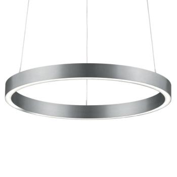 LED függő lámpa Svea-40, gesztusérzékelő, nikkel kép