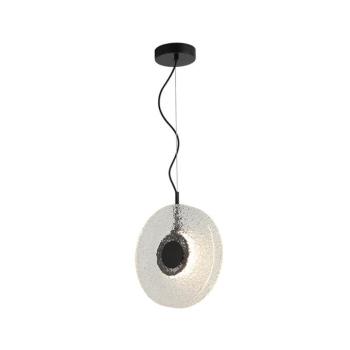 LED függőlámpa 23073, átlátszó, üveg, Ø 28 cm, 3000 K kép