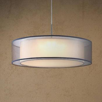 LED függőlámpa Chloe dupla búrával kép