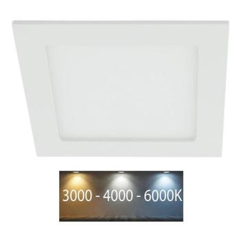 LED Fürdőszobai beépíthető lámpa LED/12W/230V 3000/4000/6000K IP44  kép