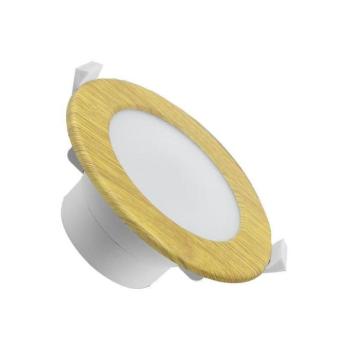 LED Fürdőszobai beépíthető lámpa LED/7W/230V 4000K bézs IP44  kép