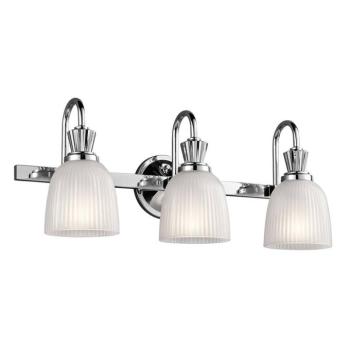 LED fürdőszobai fali lámpa Cora három izzós kép