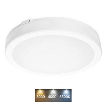  LED Fürdőszobai mennyezeti lámpa NAIROS LED/24W/230V 3000/4000/6500K IP65 fehér  kép