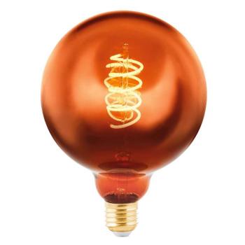 LED gömb E27 G125 4 W 2000 K filament réz kép