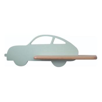  LED gyerekszoba falilámpa polccal CAR LED/5W/230V zöld/fa  kép