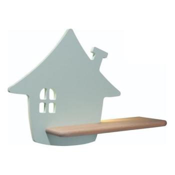  LED gyerekszoba falilámpa polccal HOUSE LED/4W/230V zöld/fa  kép