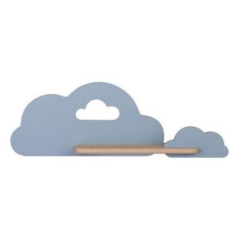  LED gyerekszobai fali lámpa CLOUD polccal LED/5W/230V kék  kép