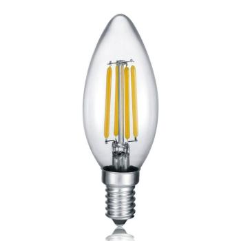LED gyertya E14 4W izzószál, 2700K kapcs. dimmer kép