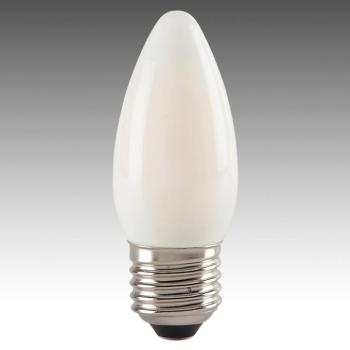 LED gyertya lámpa E27 4,5W 827 selyemfényű kép