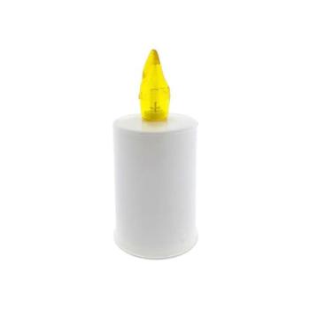  LED Gyertya LED/2xAA meleg fehér 10,8 cm fehér  kép