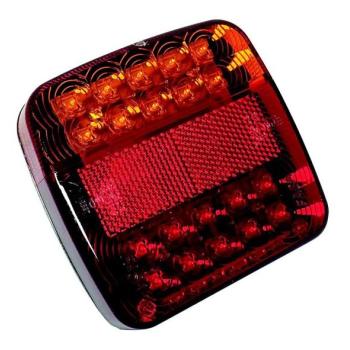  LED helyzetjelző MULTI LED/1,5W/12V IP67 piros/narancs  kép